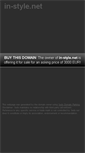 Mobile Screenshot of in-style.net
