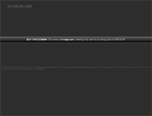 Tablet Screenshot of in-style.net
